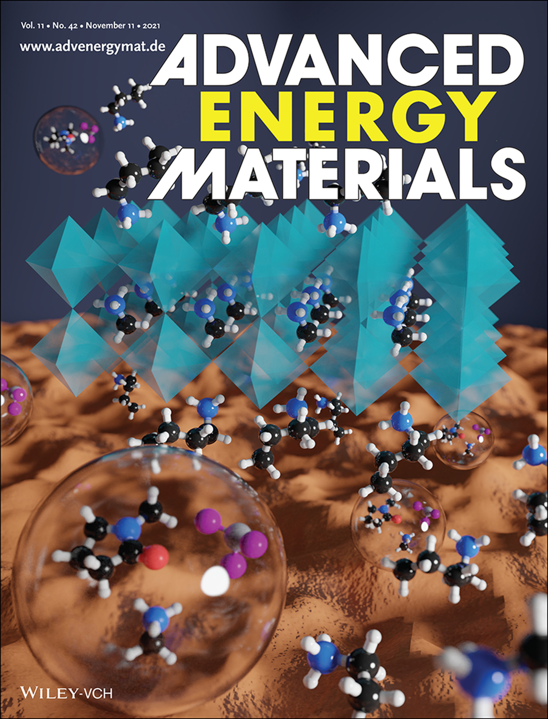 Publication thumbnail for Effect of Co-Solvents on the Crystallization and Phase Distribution of Mixed-Dimensional Perovskites (Adv. Energy Mater. 42/2021)